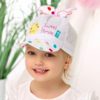 Detské čiapky letné - šiltovky - dievčenské - model - 2/331 - 46 cm